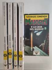 MAIGRET E LA CASA DEL GIUDICE Georges Simenon Oscar Mondadori Fonit Cetra 2