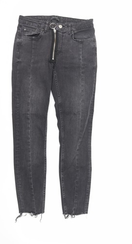 Jeans skinny donna zara - jeans, grigio