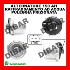 ALTERNATORE 150AH AD ACQUA MERCEDES CLASSE E 270 CDI DA 99 KW125 CV170 OM612.961