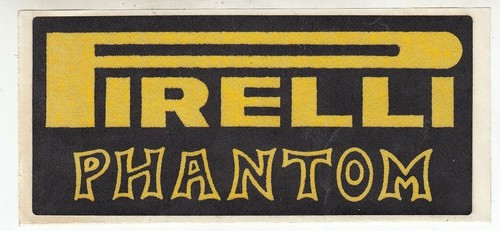 Adesivo pirelli phantom - adesivo,