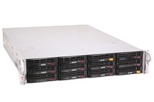 Supermicro SC826 // 1x argento 4210, 192 GB, 12x LFF, X11SPM-F, 9460-8i + 9440-8i