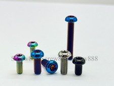 12pz Bullone Titanio M5x10