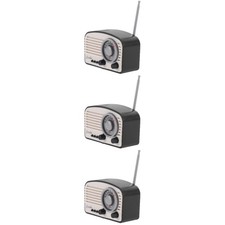  3pcs modellini radio piccoli