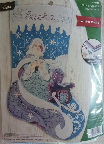 Bucilla winter magic kit - bucilla,