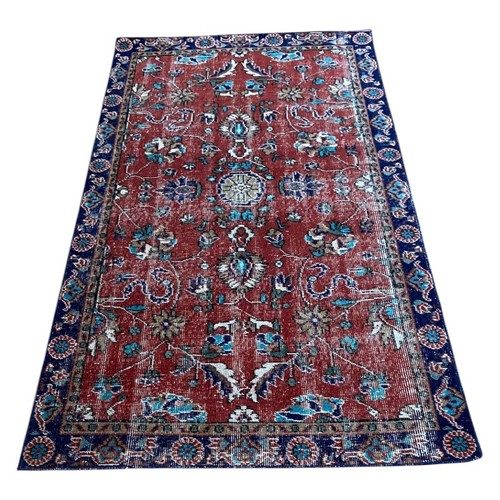 Tappeto rosso vintage - , turco