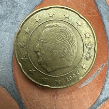 Belgien 20 Euro Cent Münze