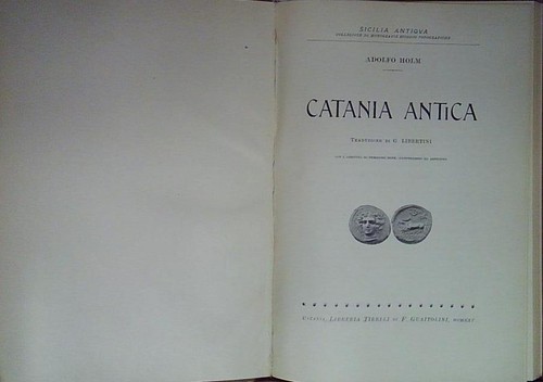 Holm adolfo catania antica - adolfo,