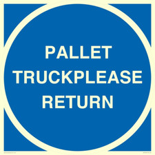 Segnale per Camion Con Pallet