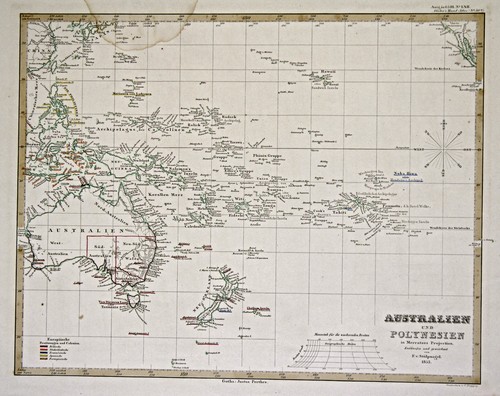 Stampatralia oceania originale - oceania,