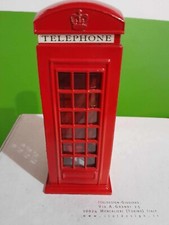 Cabina Telefonica Inglese Salvadanaio Soprammobile