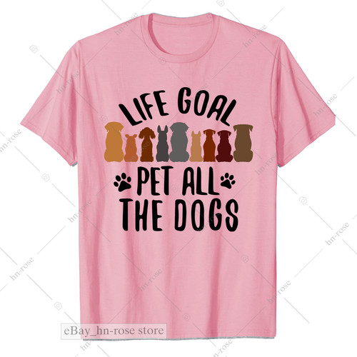 Maglietta life goal - life, pet