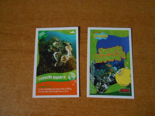 Figurina card spongebob crai - spongebob,