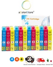 KIT 12 Cartucce per Epson wf 7620 7610 7110 3620 3640 D T W F compatibili 27XL