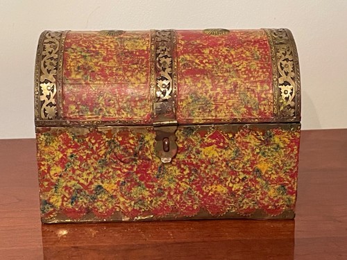 Scatola baule vintage john - vintage,