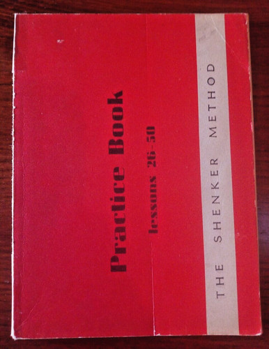 The shenker method - shenker, method-practice