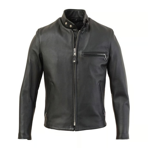 Giacca pelle schott - di,