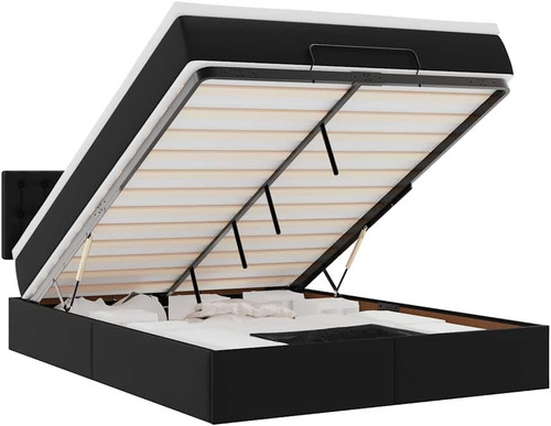 Pouf letto con materassi led - pouf,