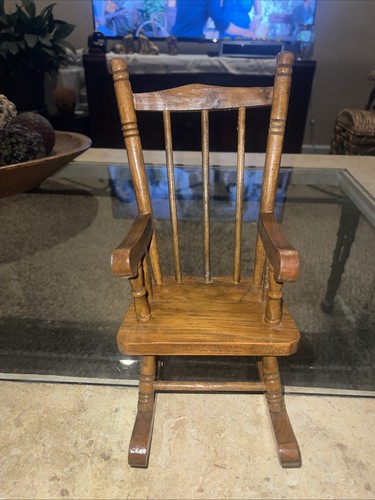 Sedia dondolo vintage in - sedia, a