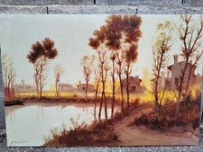 Olio Su Tela Francesco