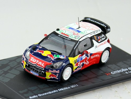 Modellino auto citroen ds3 wrc - ds3,