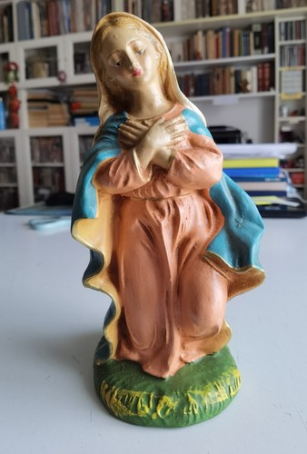 Statuina presepe madonna - presepe,