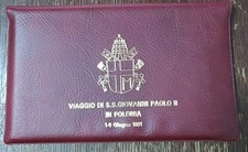 Folder Viaggio S.S. Giovanni Paolo Il Polonia Giu. 1991