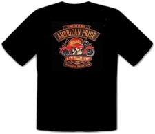 T-shirt AMERICAN PRIDE Live to