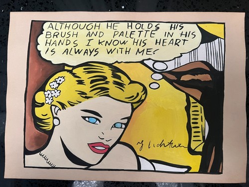 Roy lichtenstein fatto a - roy, (fatto