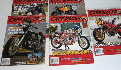 Cafe racer motorcycle magazine - cafe,