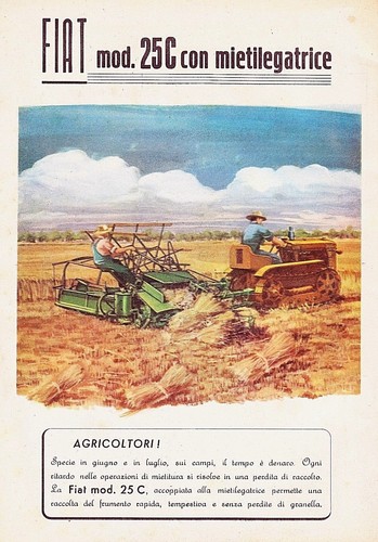 Pubblicita 1951 trattore - pubblicita',