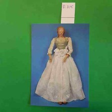 MUSEO DELLA DONNA CILIVERGHE bambola corpo snodabile in legno TESTA PORCELLANA