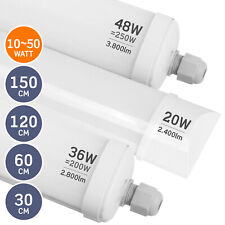 PLAFONIERA LED Tubo Prismatico da 20w a 50w 60 120 150cm CALDA NATURALE FREDDA