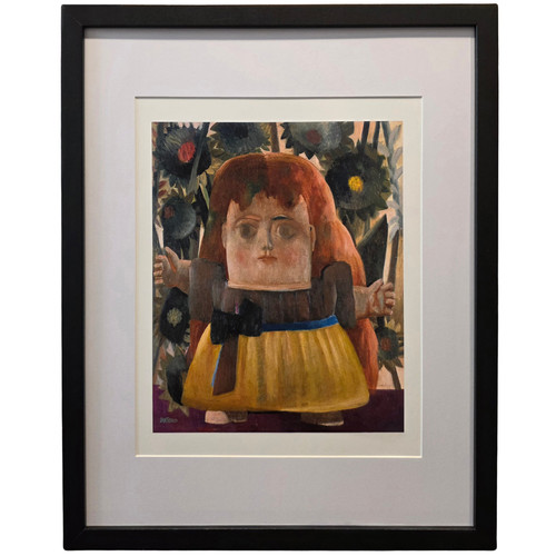 Fernando botero bambina in - "la,