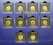 Set pesci corallo oro - set,