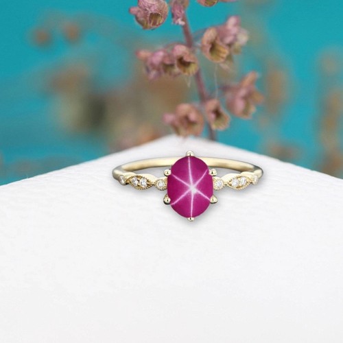 Anello fidanzamento rosa - anello,
