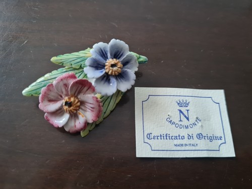 Spilla floreale fiori