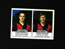 Figurina Calciatori Edis 1985/86 - Loris Pradella/Enrico Nicolini Bologna # 243