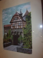 Acquarello raffigurante