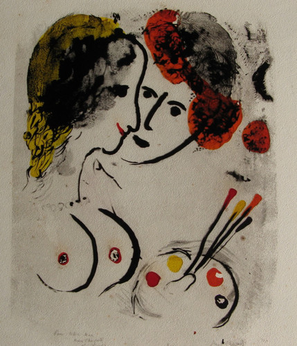 1953 marc chagall peintre - chagall,