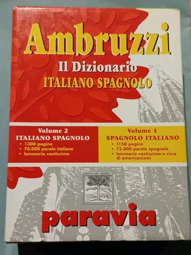 Dizionario italiano spagnolo - italiano,