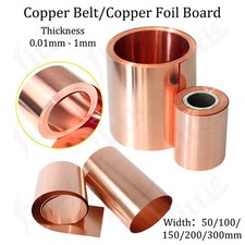 Rotolo di lamiera di rame 0,01