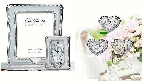 Set cornice orologio - set, cm.9x13