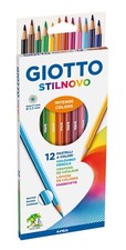 Giotto Stilnovo  Astuccio 12 Pastelli Multicolore