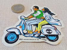 (0465) Adesivo originale autocollant sticker anni 70 80 Vespa PK PX paninari