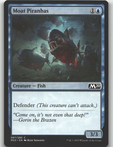 Fosso piranha en m20 - fosso, [m20