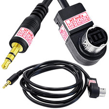 AUX Cavo Audio Adattatore Auto per Alpine CDA-9851R, CDA-9852RR/RB, CDA-9853R