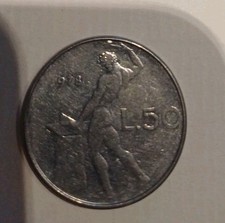 MONETA 50 LIRE 1978 Vulcano-I^