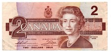 CANADA - BANCONOTA DA 2