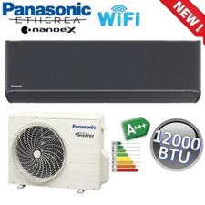 Climatizzatore mono split ETHEREA Nero Grafite R32 Panasonic - 12000 btu A+++ co