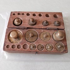 Set Pesi in ottone antichi